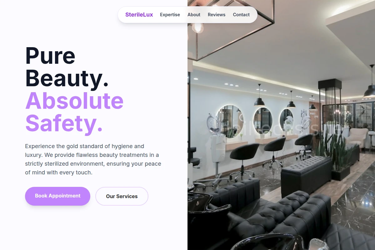 Sterilization Beauty Salon