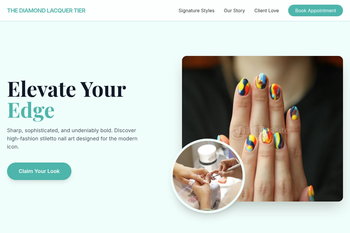 Stiletto Nail Art