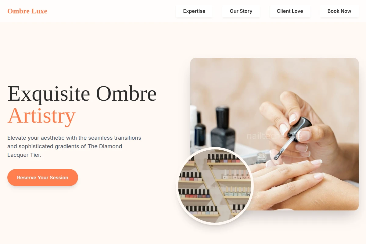 Ombre Nail Salon