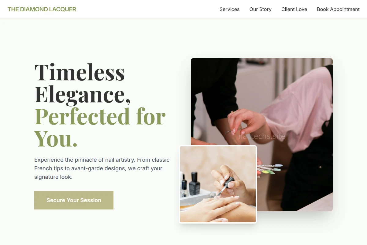 French Tip Nail Salon